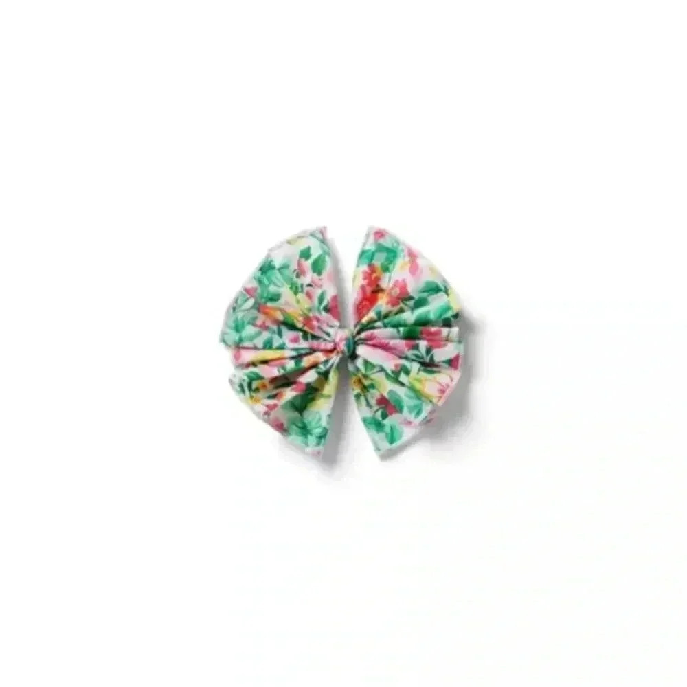 NWT Janie and jack white floral barrette hair clip